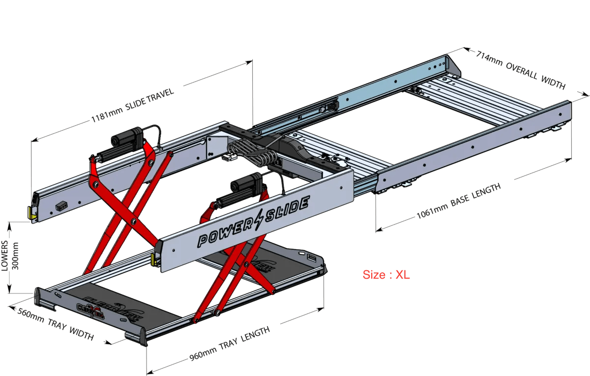 Plateau Coulissant/Basculant (Drop-slide) Electrique - ClearView | N°1 Mondial Xperts 4x4