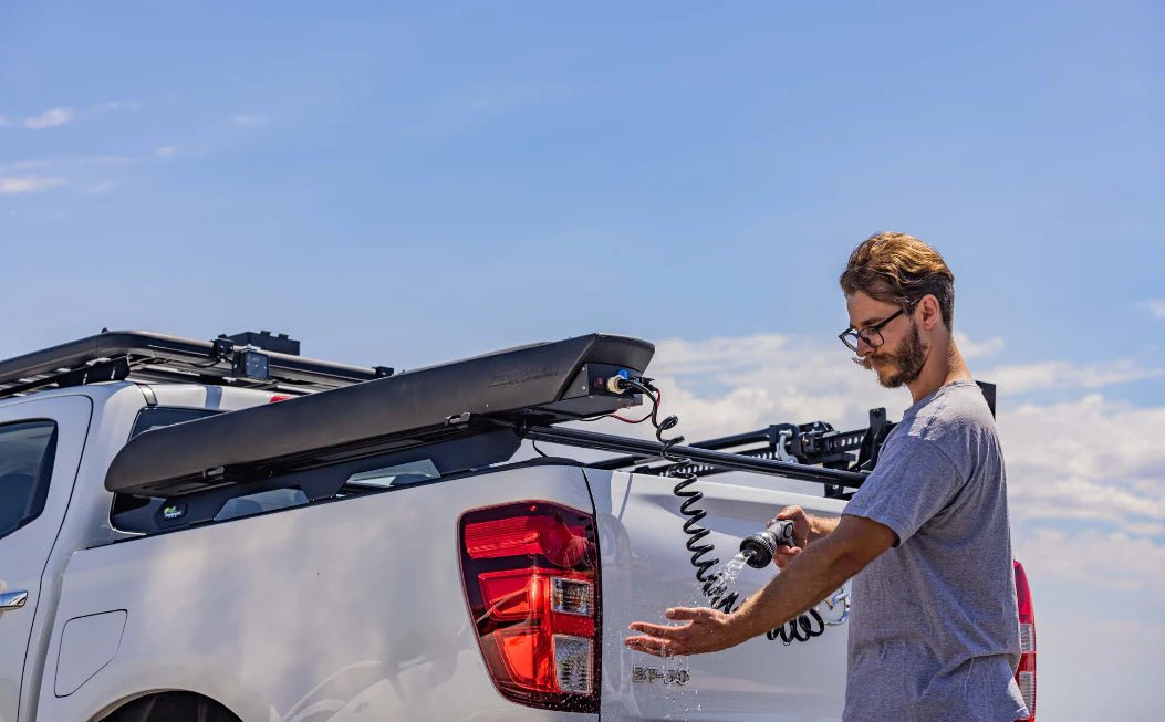 Réservoir d’Eau 30L IRONMAN 4x4 avec Pompe 12V – Solution Pressurisée Xperts 4x4