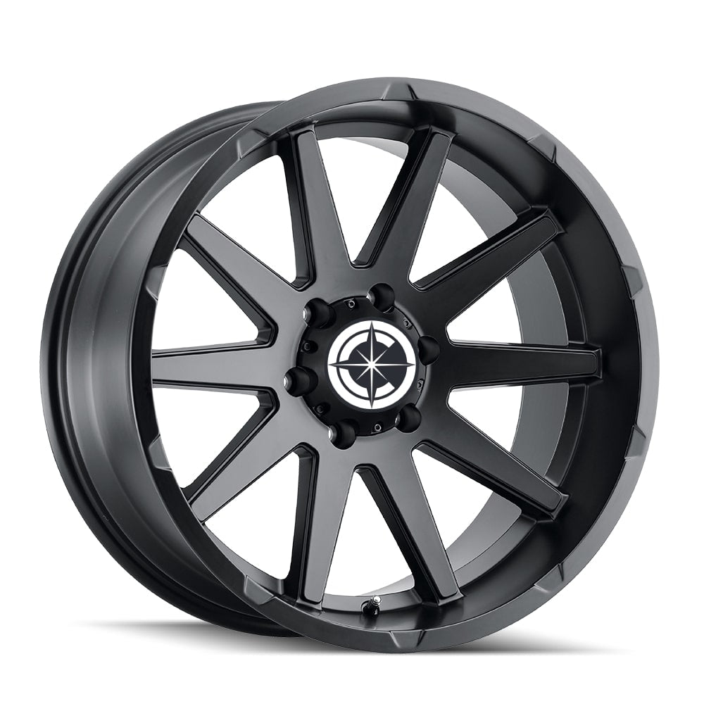 Jante OC WHEELS 143 Noir Mat 9x17 5x127 ET-12 CB71.6 - Dacia Duster 2010-2023