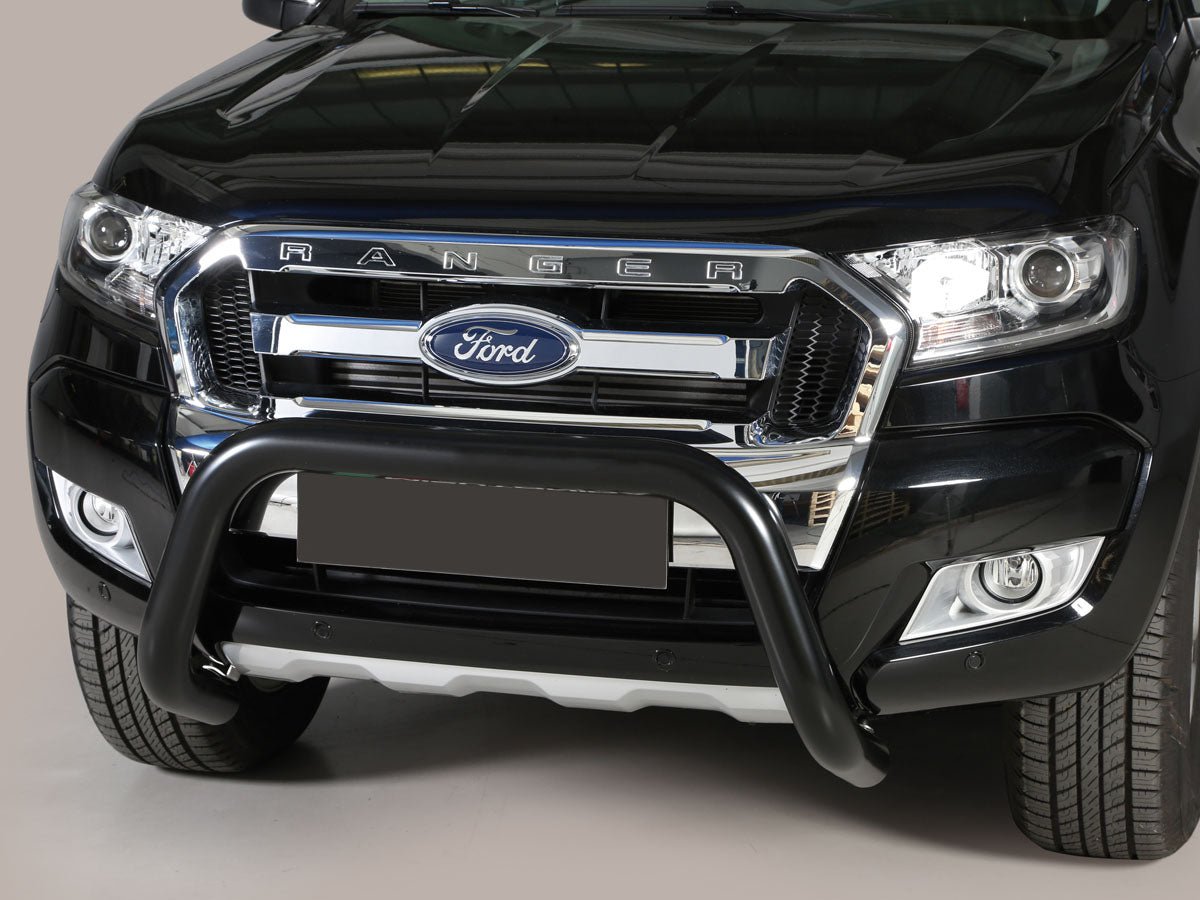 Pare-buffle Ford Ranger 2012-2022 - Ø76 mm noir Xperts 4x4