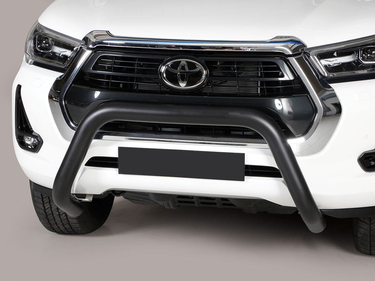 Pare-buffle Toyota Hilux 2021-2025 - Ø76 mm noir Xperts 4x4