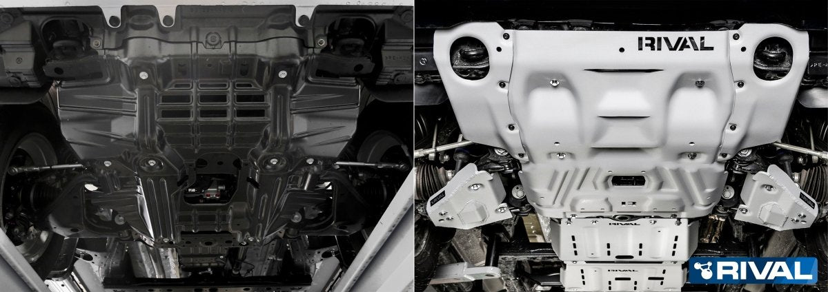 Protection Moteur/Radiateur - Toyota Hilux Revo 2016-2025 - Rival4x4 - Aluminium 6mm Xperts 4x4