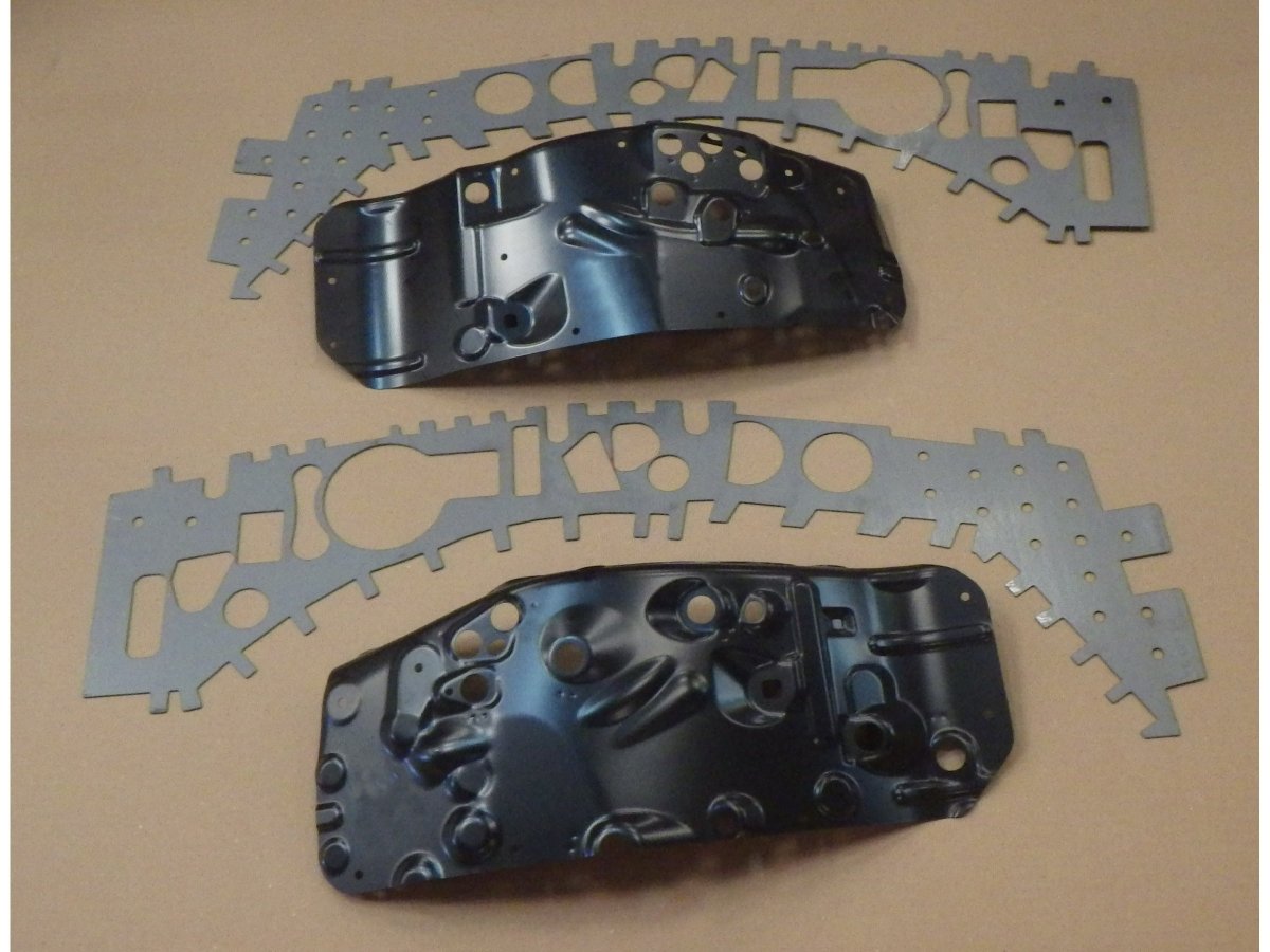 Kit de renforts d'ailes avant à souder pour Toyota Land Cruiser KDJ150 KDJ155 - kit de 4 pièces N4-Offroad Xperts 4x4