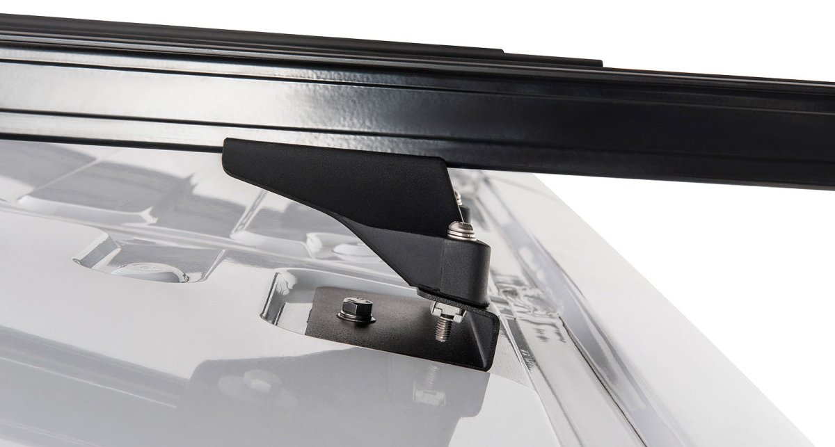 Kit 2 barres de toit noire Heavy Duty 1800mm avec pieds RLTP Ford Transit 2014+ - RHINO-RACK Xperts 4x4