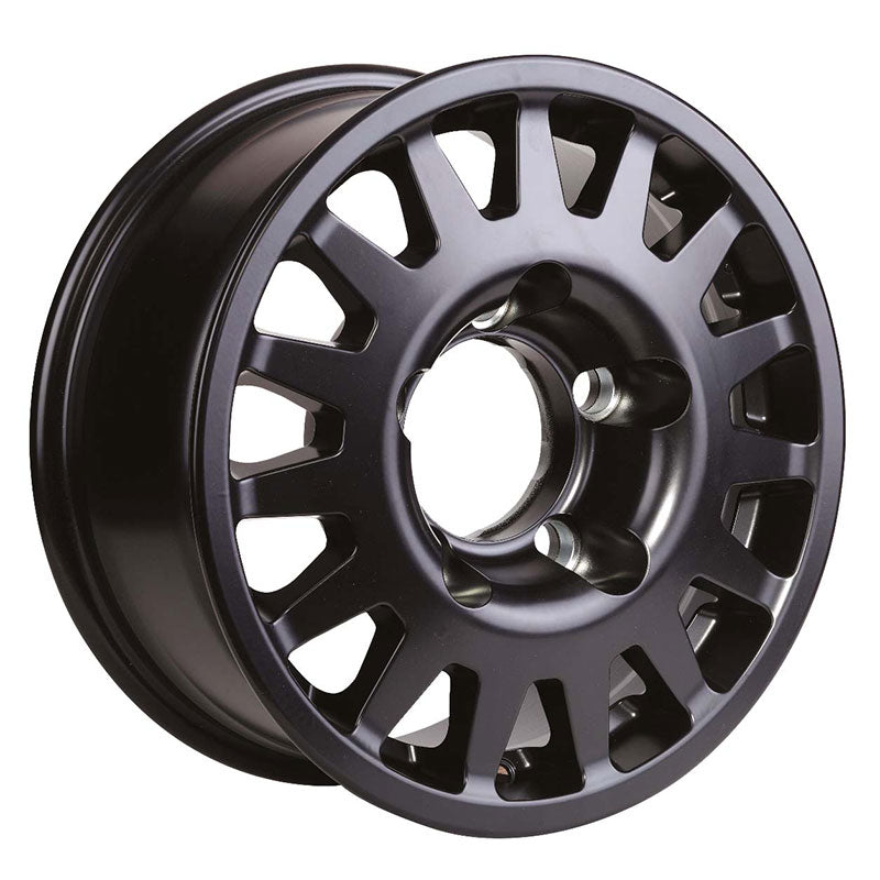 Jante Aluminium MANANO BLACK + Cache - Dacia Duster 2010-2023