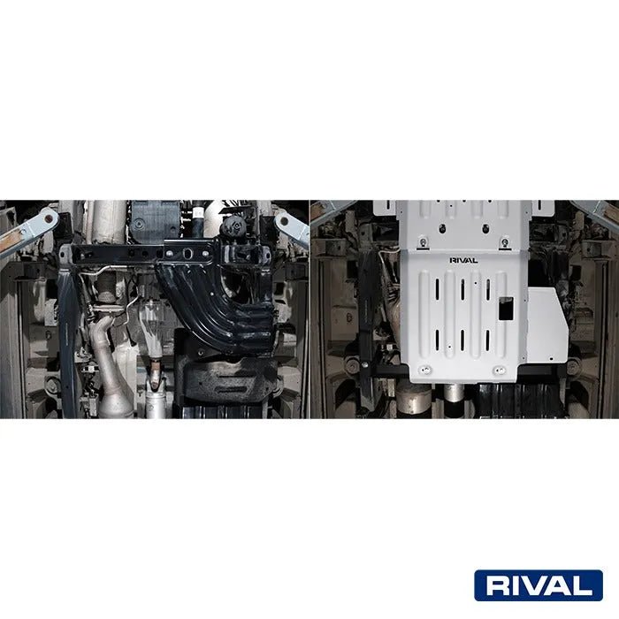 Blindage inférieur Boite de Transfert RIVAL4X4 - Dodge RAM 1500 DIESEL - Aluminium 6mm Xperts 4x4