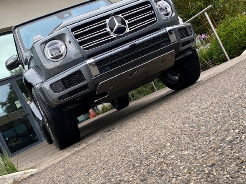 Ski de protection avant en aluminium 8mm pour Mercedes Classe G W465 Diesel après 2018 N4-Offroad Xperts 4x4