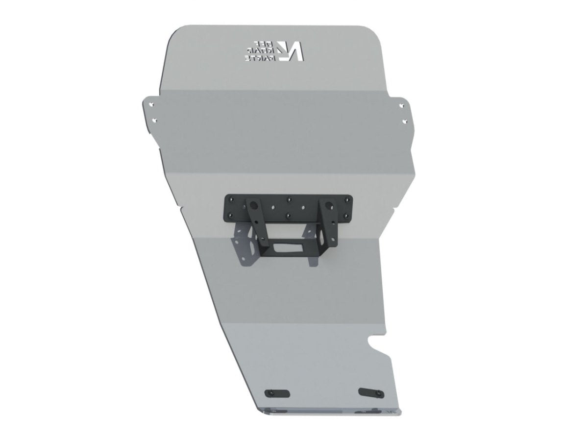Ski de protection avant en aluminium de 8mm pour Toyota VDJ200 avec pare chocs N4-Offroad Xperts 4x4