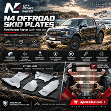 Pack Blindages Complet Ford Raptor 2023+ Next GEN | N4 Offroad - Aluminium
