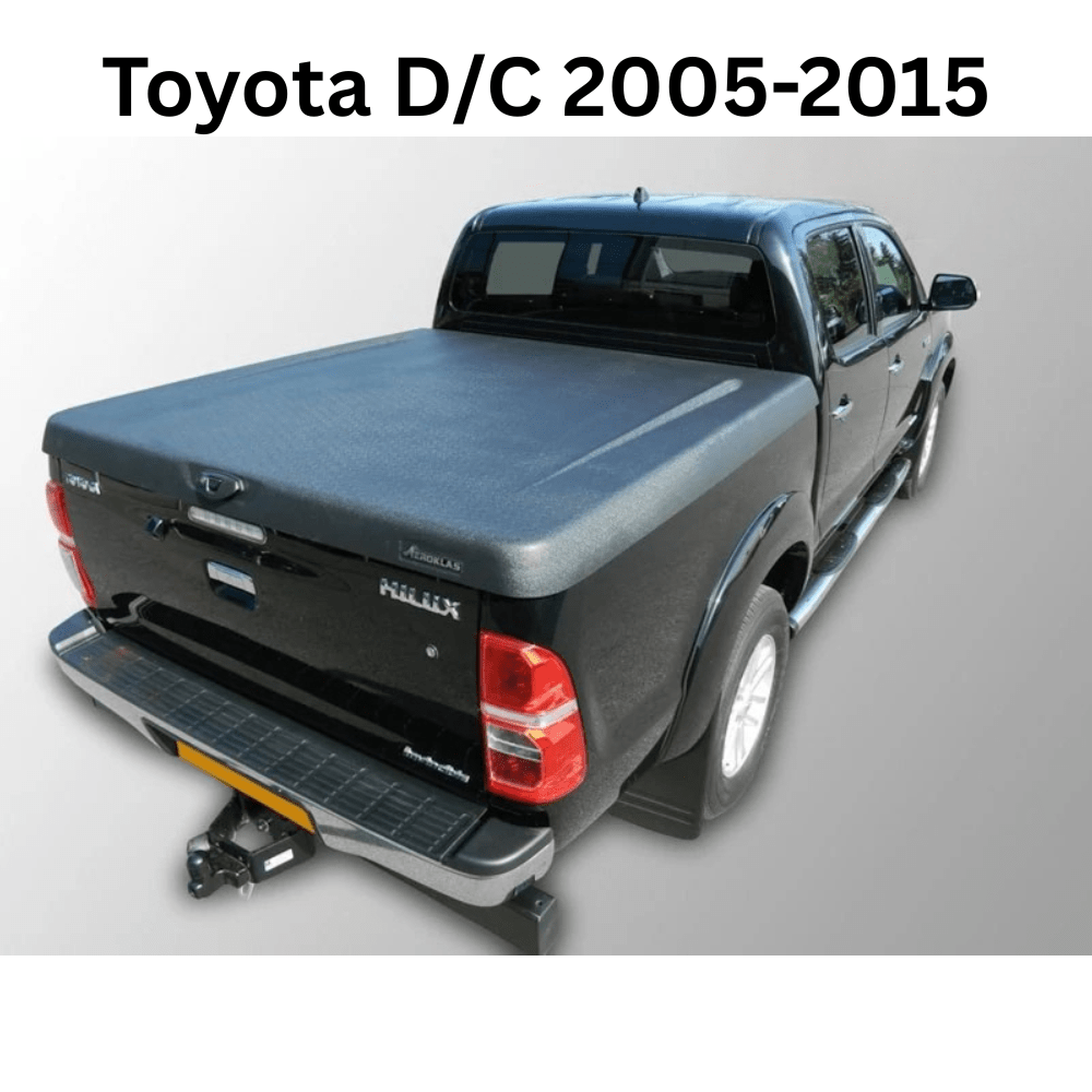 Couvre Benne AEROKLAS Speed – Double Coque ABS - Noir Grainé - Double-Cab - Ford Ranger 2012-2022