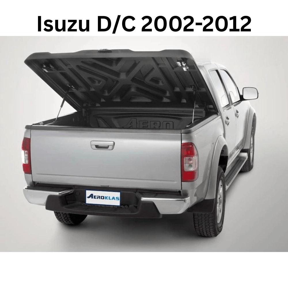 Couvre Benne AEROKLAS Speed – Double Coque ABS - Noir Grainé - Double-Cab - Ford Ranger 2012-2022