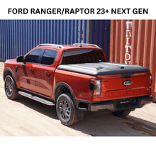 Couvre Benne AEROKLAS Speed – Double Coque ABS - Noir Grainé - Double-Cab - Ford Ranger 2012-2022