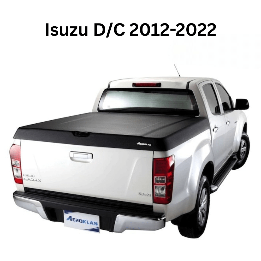 Couvre Benne AEROKLAS Speed – Double Coque ABS - Noir Grainé - Double-Cab - Ford Ranger 2012-2022