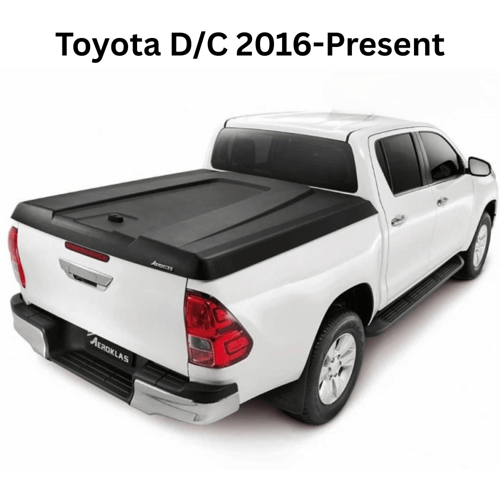 Couvre Benne AEROKLAS Speed – Double Coque ABS - Noir Grainé - Double-Cab - Ford Ranger 2012-2022