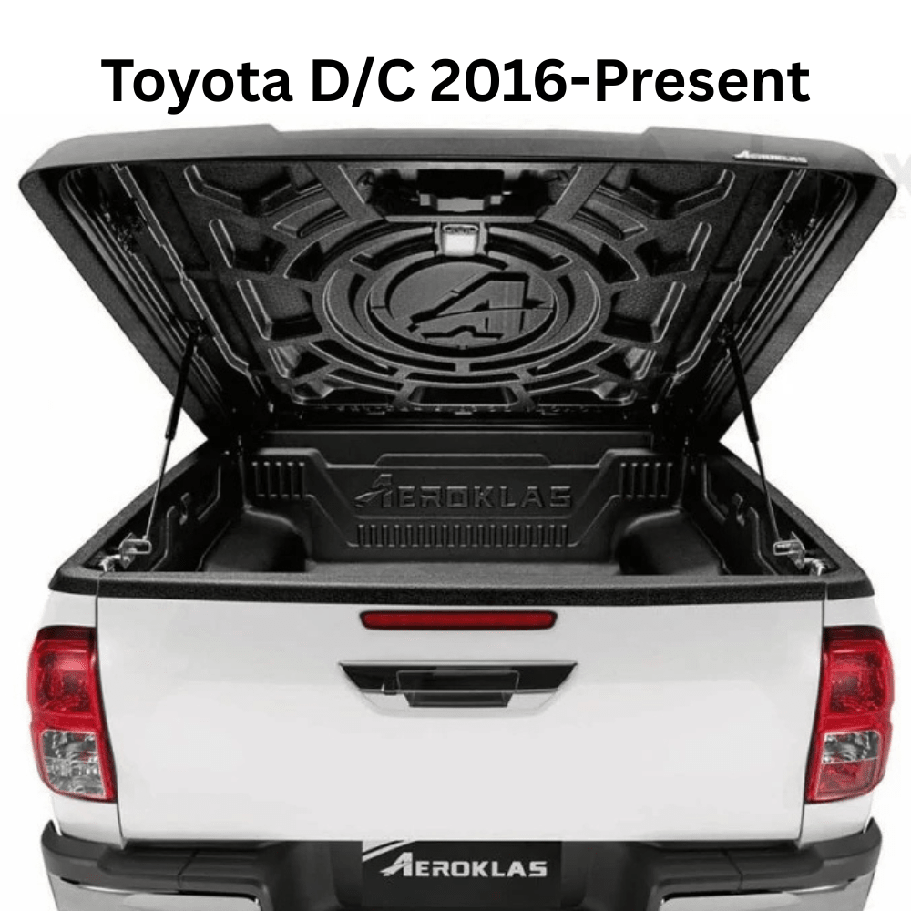 Couvre Benne AEROKLAS Speed – Double Coque ABS - Noir Grainé - Double-Cab - Ford Ranger 2012-2022