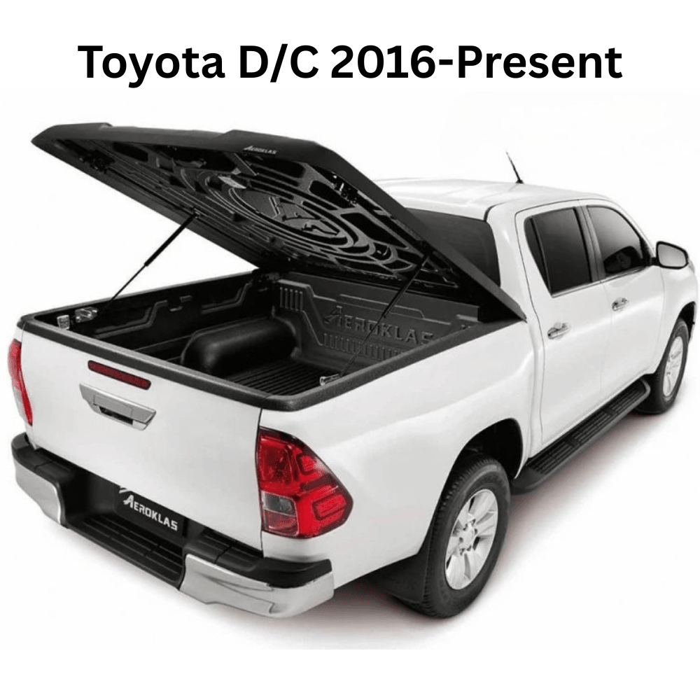 Couvre Benne AEROKLAS Speed – Double Coque ABS - Noir Grainé - Double-Cab - Ford Ranger 2012-2022
