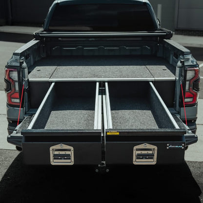 Tiroirs Coulissants AEROKLAS Ford Ranger/ VW Amarok (23-) - Ford Ranger/Raptor 2023+