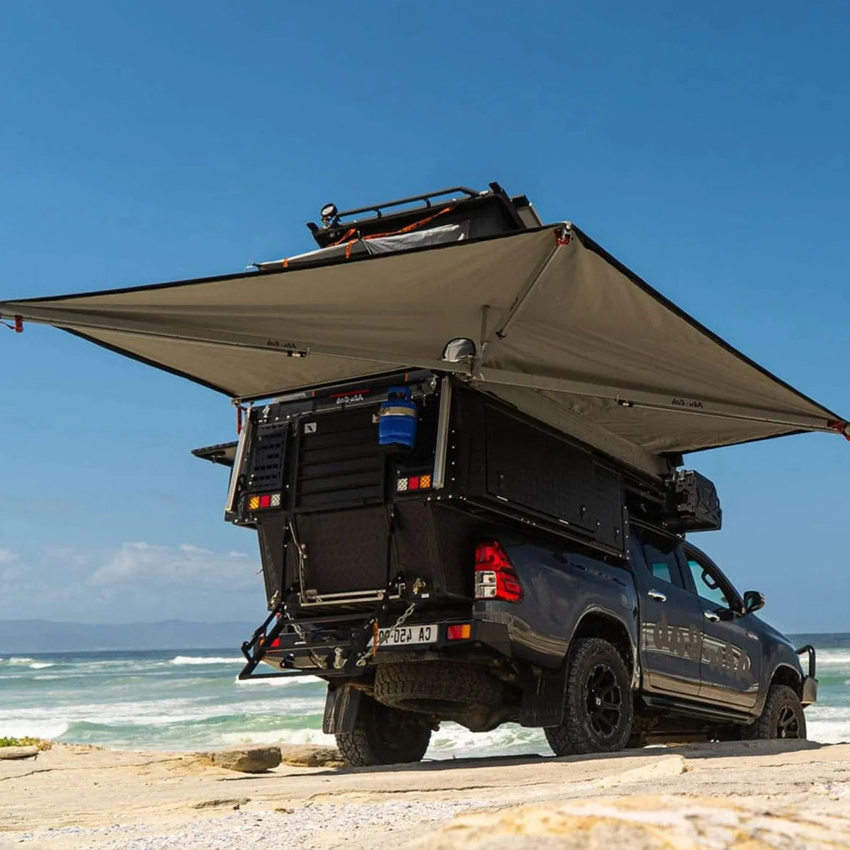 Auvent 270° Alu-Cab - 2,6m | Autoportant & Résistant - BYD Shark 2024+