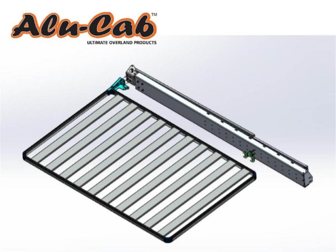 Support Auvent 270° ALU-CAB pour Galerie Slimline Front Runner - BYD Shark 2024+