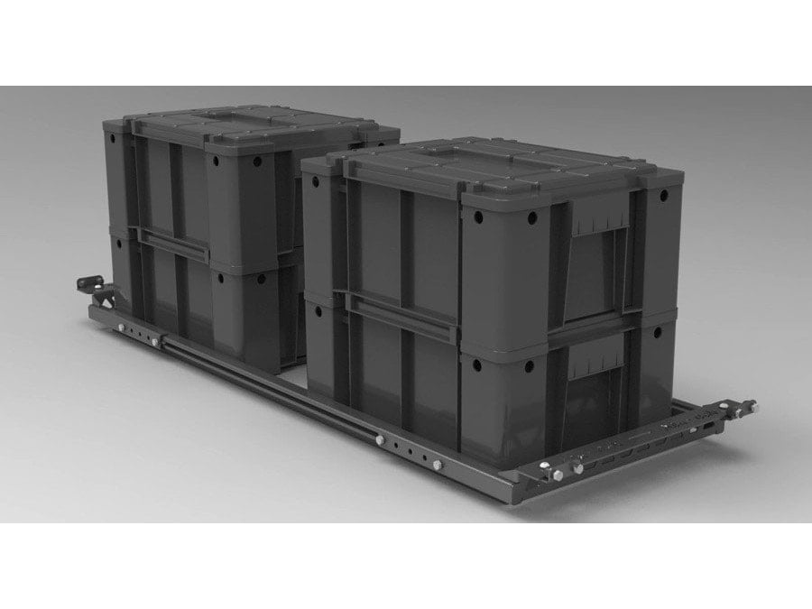 Tiroir Alu-Cab Ammo Box – Rangement robuste pour hardtop 4x4 - Dodge RAM 1500
