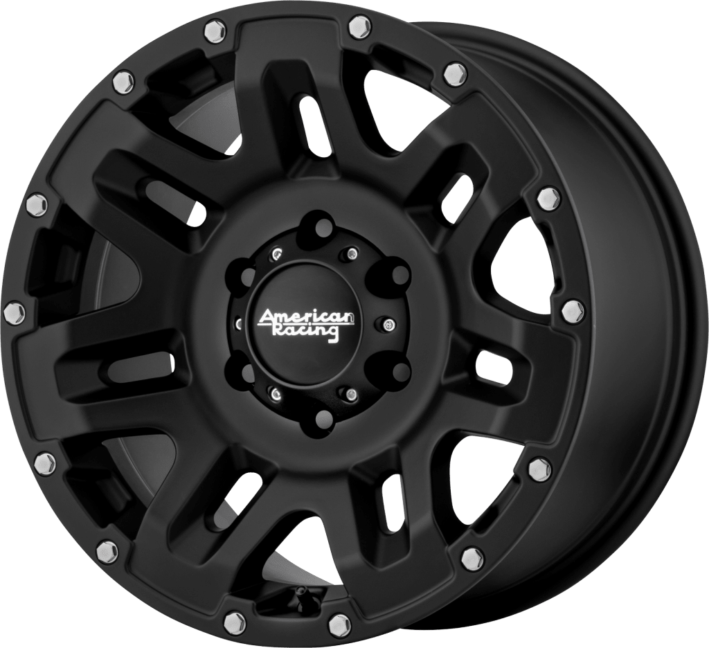 Jante American Racing AR200 Black 8.5X17 6x139.7 ET0 CB106.25 - Dacia Duster 2010-2023