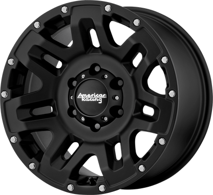 Jante American Racing AR200 Black 8.5X17 6x139.7 ET0 CB106.25 - Dacia Duster 2010-2023