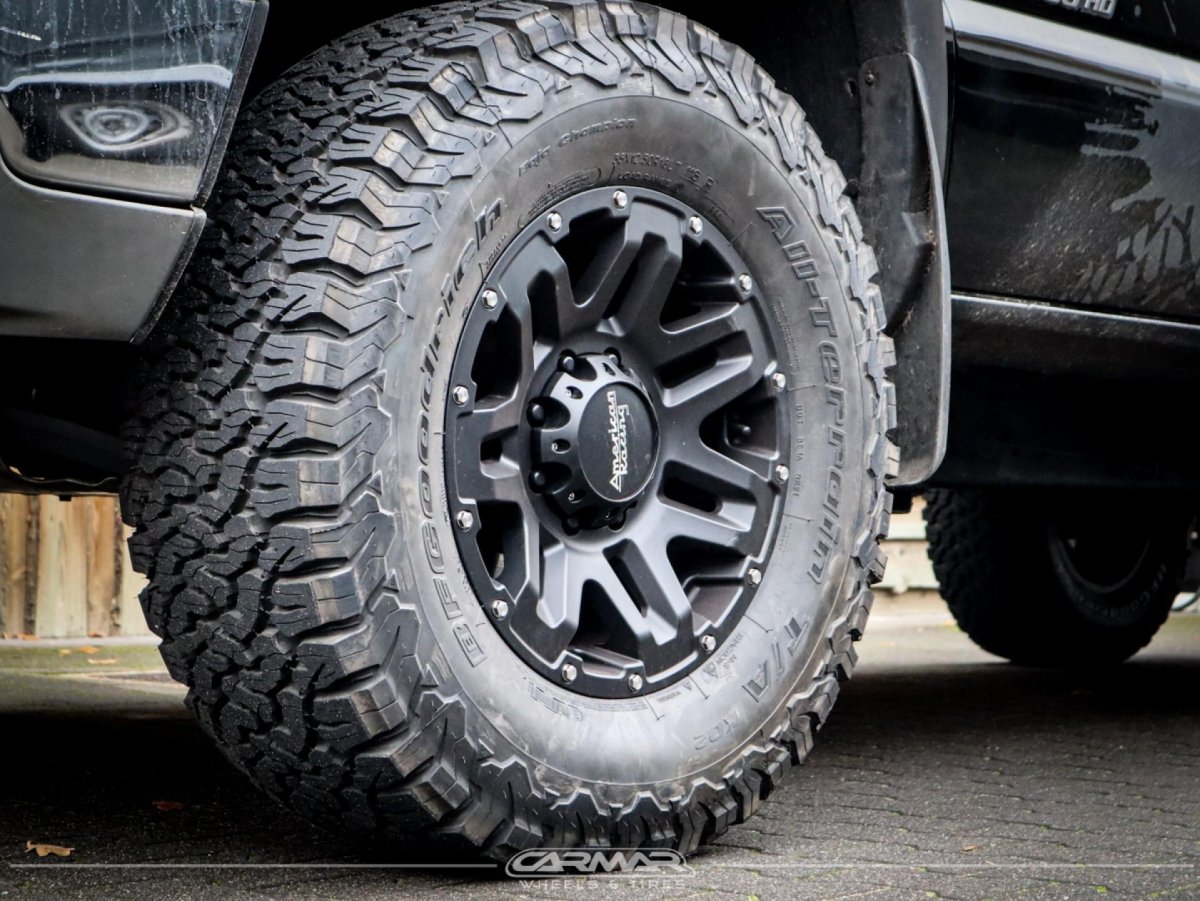 Jante American Racing AR200 Black 8.5X17 6x139.7 ET0 CB106.25 - Dacia Duster 2010-2023