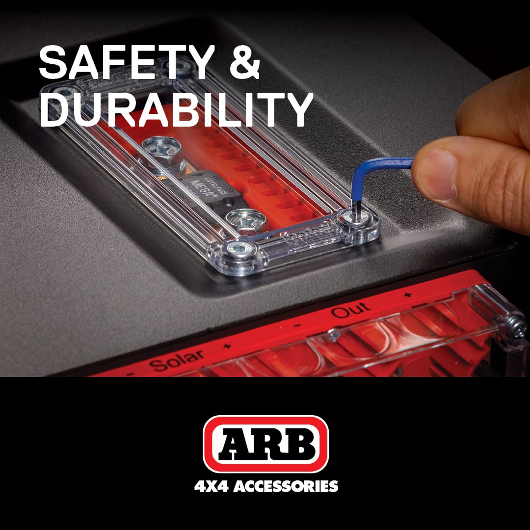 Batterie ARB Slimline 100Ah LiFePO4 avec chargeur DC-DC 40A - BYD Shark 2024+