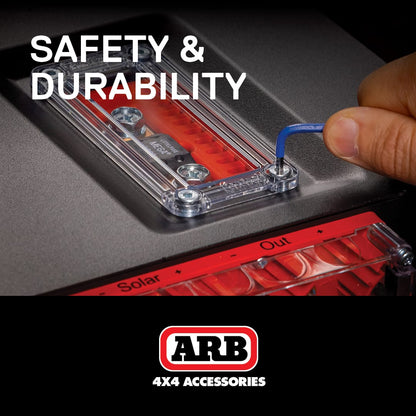 Batterie ARB Slimline 100Ah LiFePO4 avec chargeur DC-DC 40A - BYD Shark 2024+