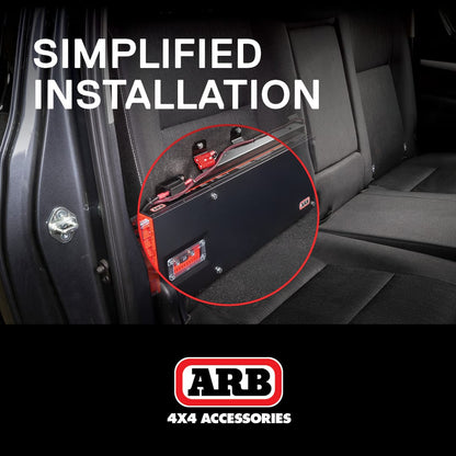 Batterie ARB Slimline 100Ah LiFePO4 avec chargeur DC-DC 40A - BYD Shark 2024+