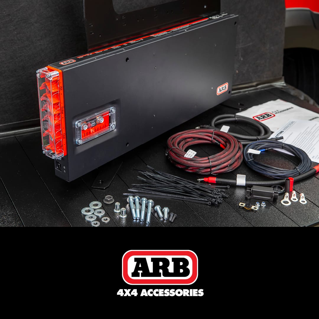 Batterie ARB Slimline 100Ah LiFePO4 avec chargeur DC-DC 40A - BYD Shark 2024+