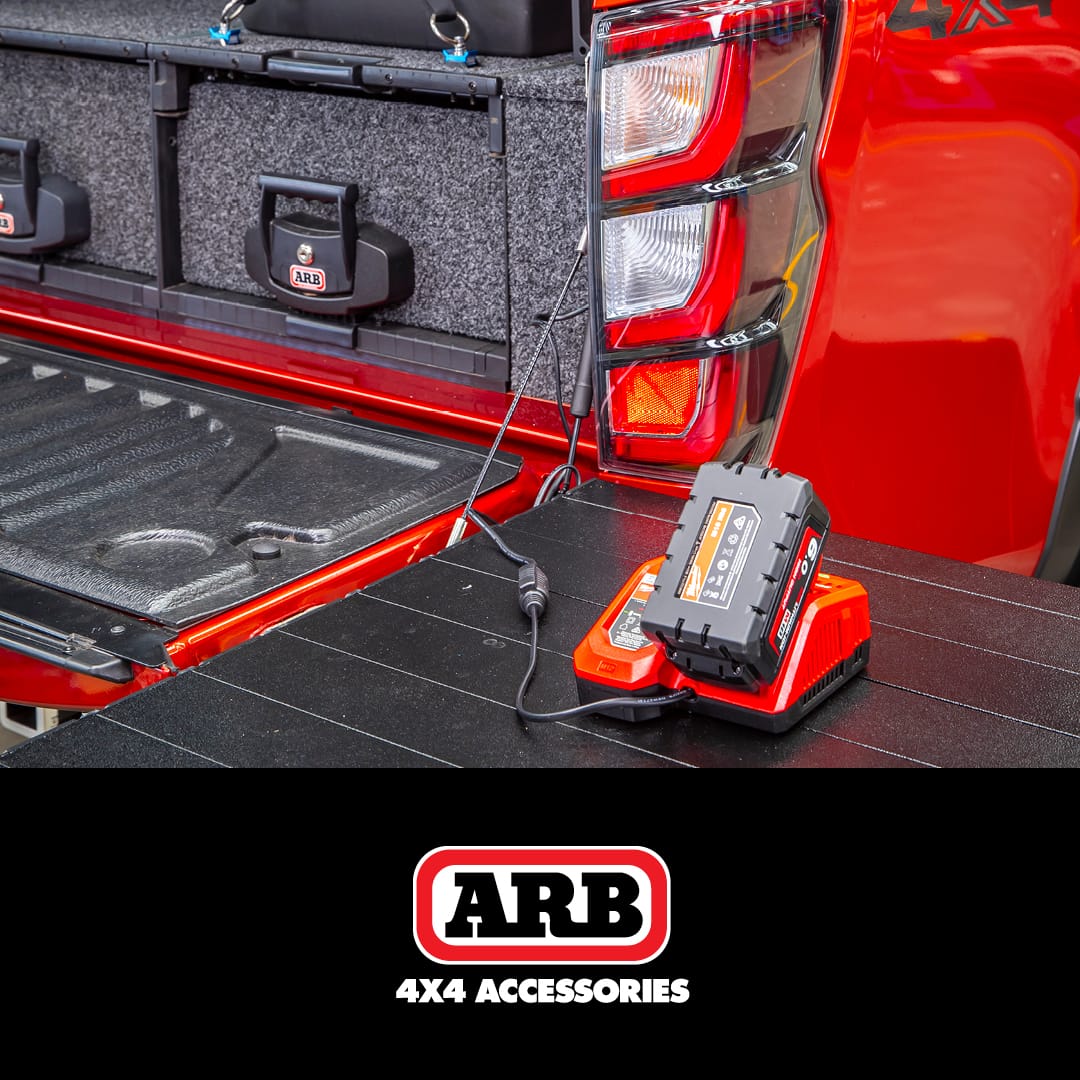 Batterie ARB Slimline 100Ah LiFePO4 avec chargeur DC-DC 40A - BYD Shark 2024+