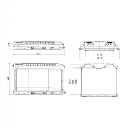 Tente de toit Altitude Electrique | ARB - BYD Shark 2024+