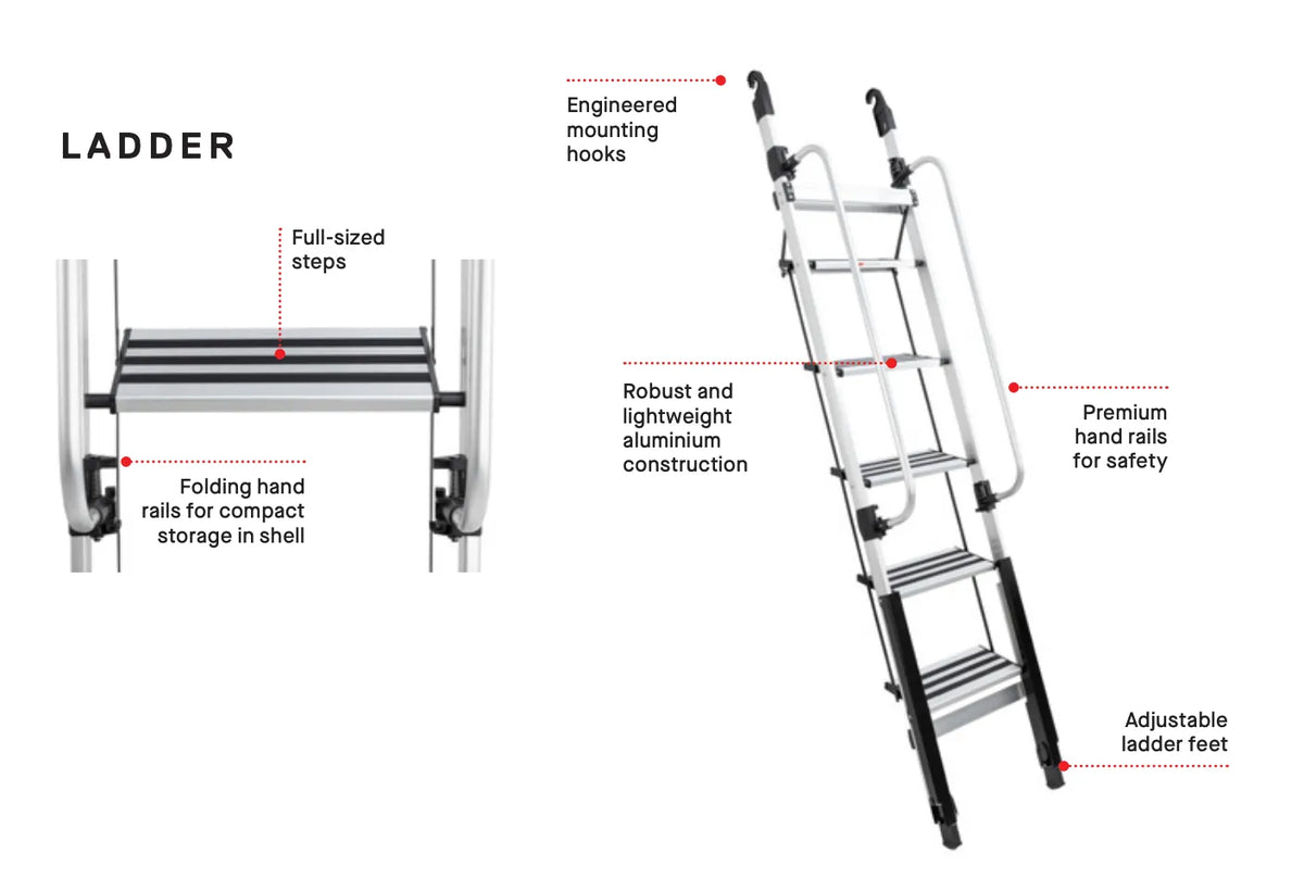 Tente de toit Altitude Electrique | ARB - BYD Shark 2024+