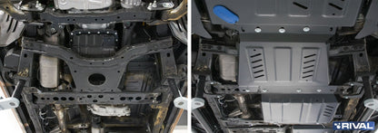 Blindage boîte de vitesses Nissan Navara en acier 3 mm – RIVAL 4X4 - Nissan Navara D23