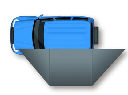 Auvent 180° Autoportant Overland | BULLFACE - BYD Shark 2024+