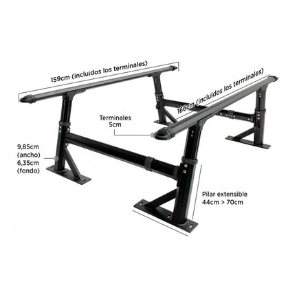 Bed Rack Universel Aluminium Pickup | BULLFACE - Dodge RAM 1500