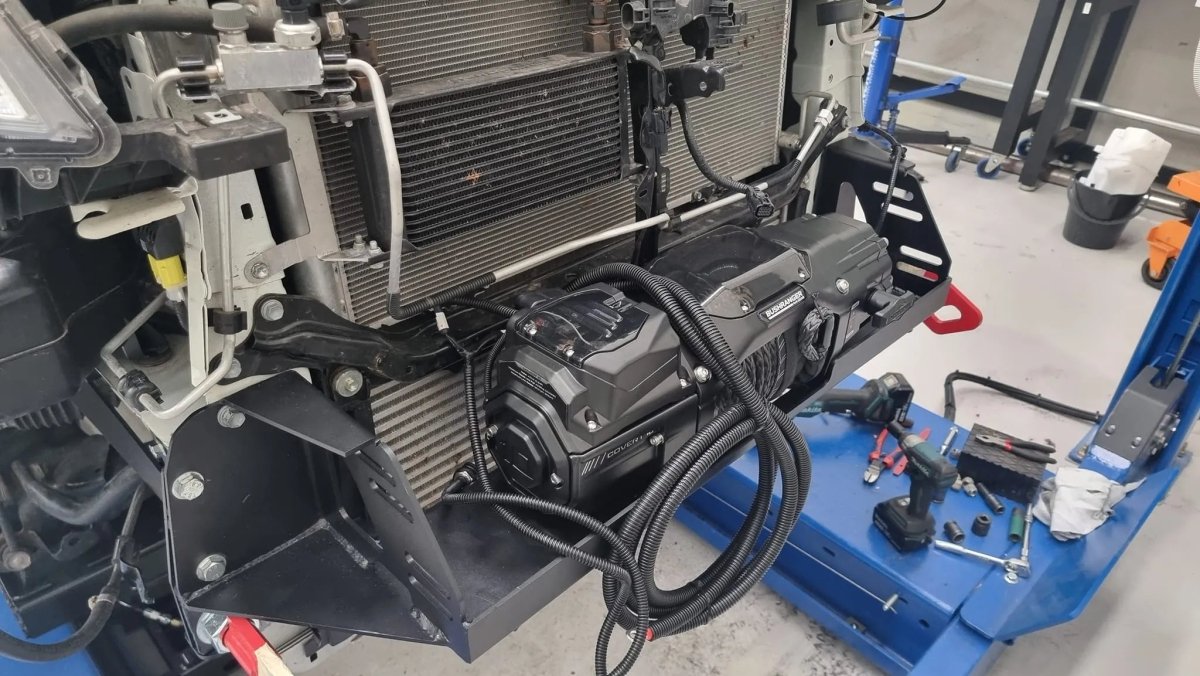 Treuil COVERT 10S Bushranger | 12V | 4536 KG | Synthetique - BYD Shark 2024+