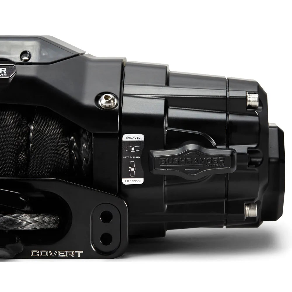 Treuil COVERT 12S Bushranger | 12V | 5443 KG | Synthetique - BYD Shark 2024+