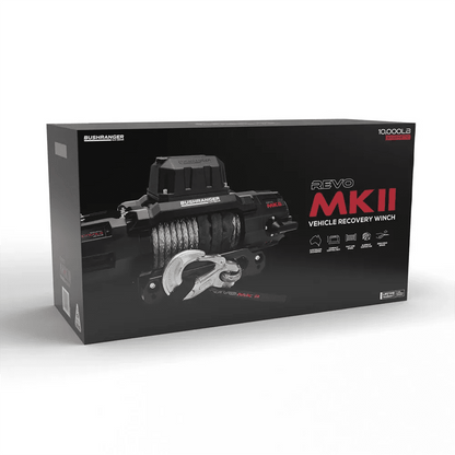 Treuil REVO 10S MKII 4 536 kg | Câble Acier ou Synthétique - Bushranger 4x4 Gear - BYD Shark 2024+