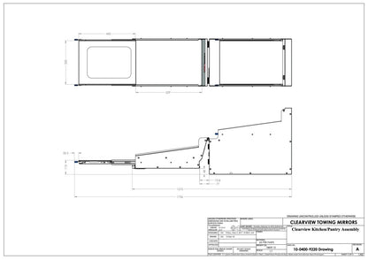 Bloc Cuisine Modulaire Depliable ClearView | 4x4 & Pickup - BYD Shark 2024+