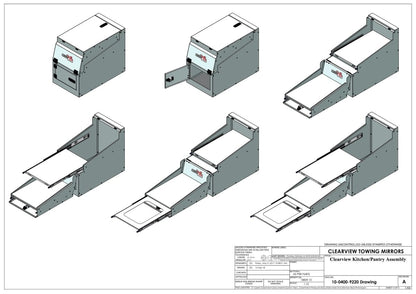 Bloc Cuisine Modulaire Depliable ClearView | 4x4 & Pickup - BYD Shark 2024+