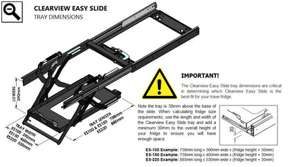 Plateau Coulissant/Basculant (Drop-slide) ClearView - Easy Slide - BYD Shark 2024+