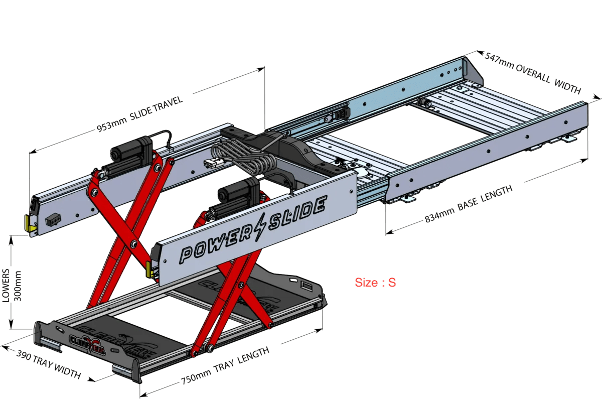 Plateau Coulissant/Basculant (Drop-slide) Electrique - ClearView | N°1 Mondial - BYD Shark 2024+