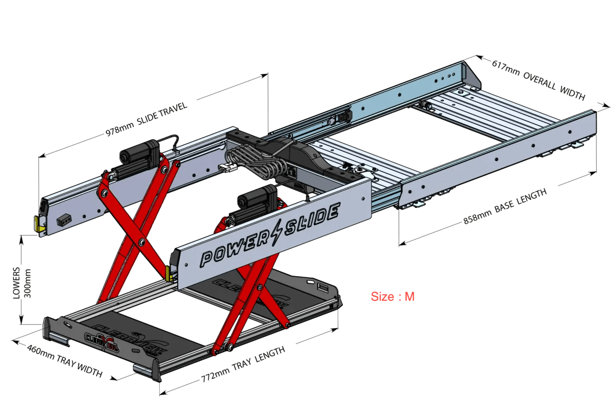 Plateau Coulissant/Basculant (Drop-slide) Electrique - ClearView | N°1 Mondial - BYD Shark 2024+