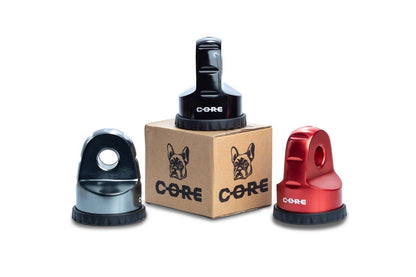 CORE Arrêt Câble de Treuil Aluminium 12T – Titane / Rouge / Noir - BYD Shark 2024+