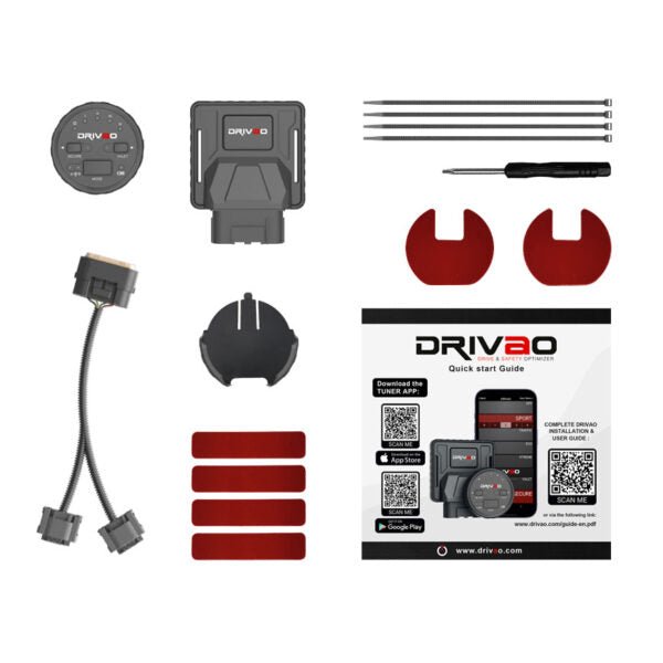 Boîtier de réactivité Moteur DRIVAO - Certifié TÜV & CE - BYD Shark 2024+