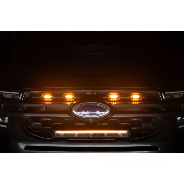 Shadow Vision LED sur Calandre Avant | 3 Couleurs - EEZEE POWER - BYD Shark 2024+