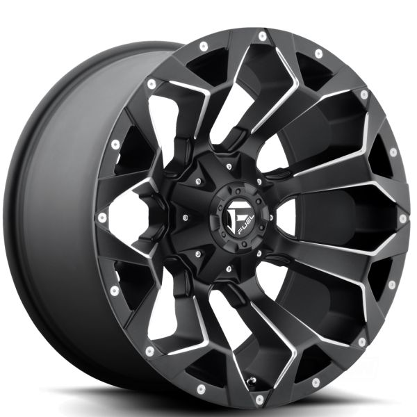 Jante Aluminium FUEL ASSAULT Matte Black & Milled - Dacia Duster 2010-2023