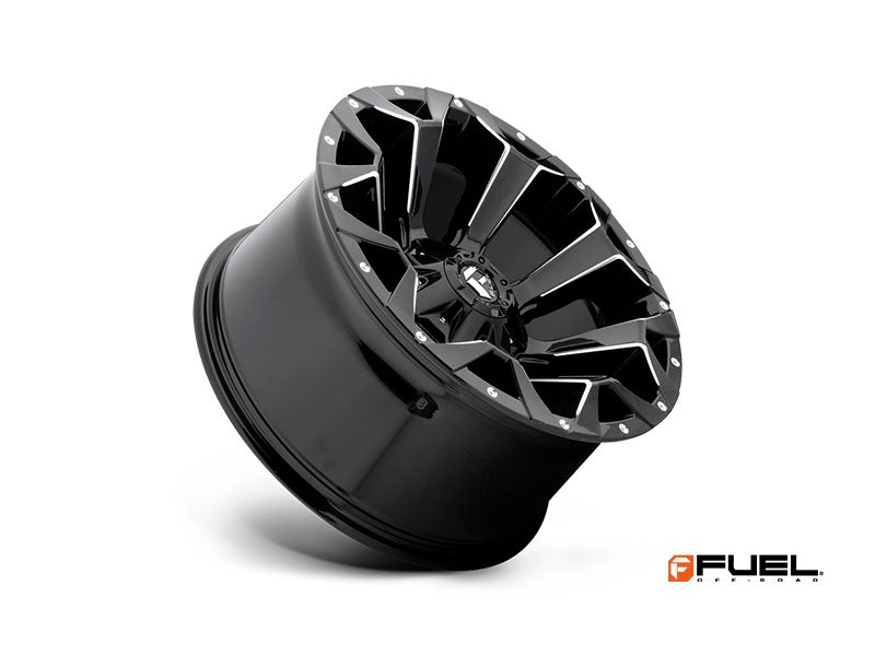 Jante Aluminium FUEL ASSAULT Matte Black & Milled - Dacia Duster 2010-2023